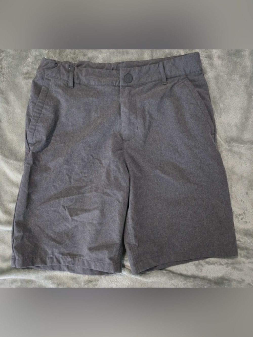 Boys Casual Gray Shorts -